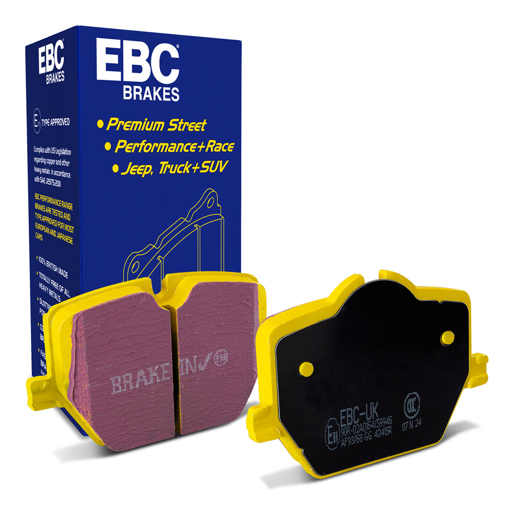 EBC Yellowstuff 4000 Series Street and Track Brake Pad Set (DP42415R)