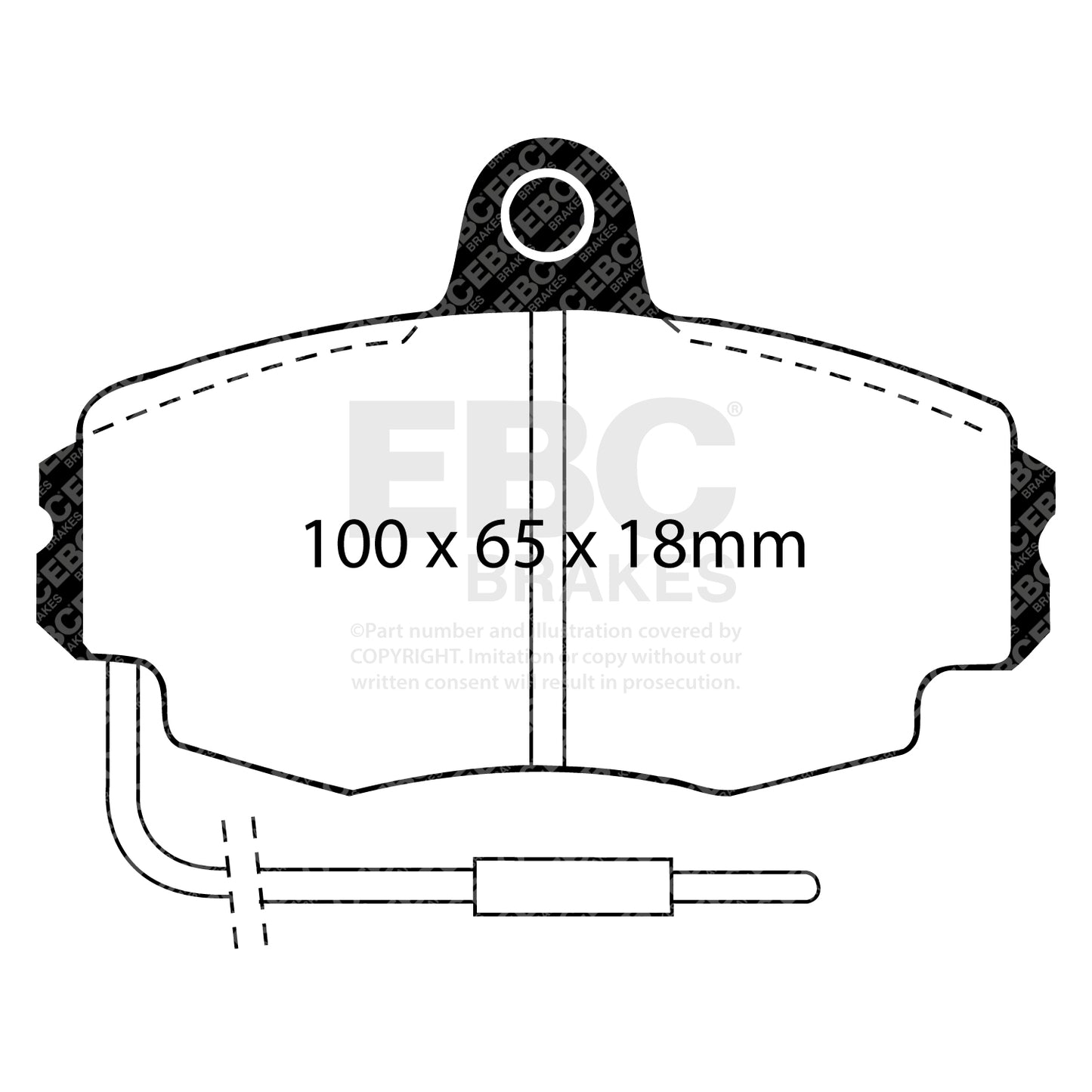 EBC Ultimax OE Replacement Brake Pad Set (DP426)