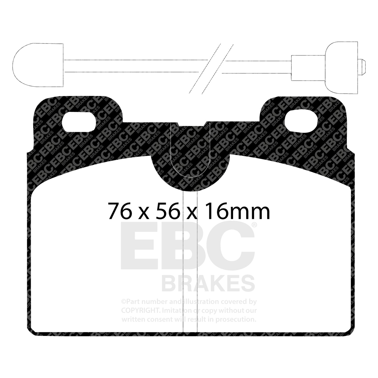 EBC Ultimax OE Replacement Brake Pad Set (DP428)