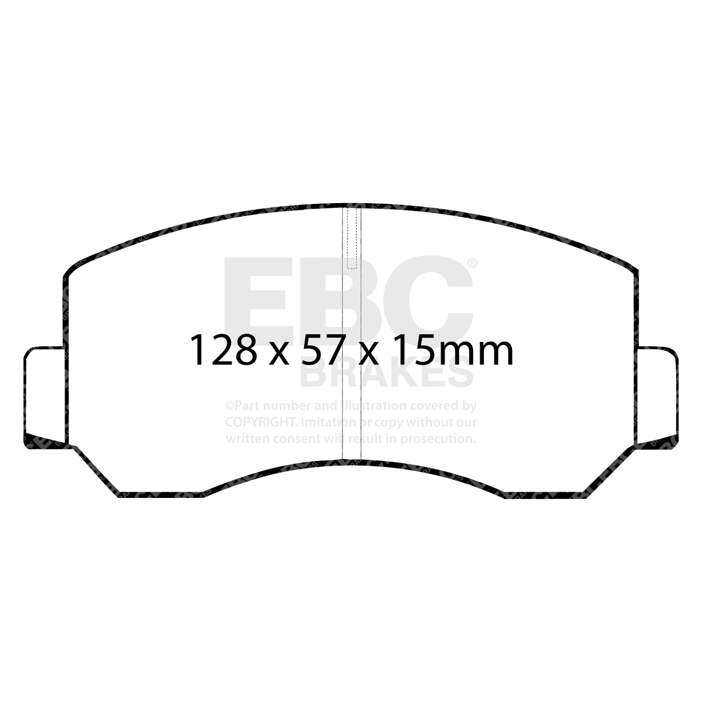 EBC Ultimax OE Replacement Brake Pad Set (DP451)