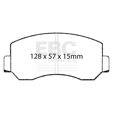 EBC Ultimax OE Replacement Brake Pad Set (DP451)