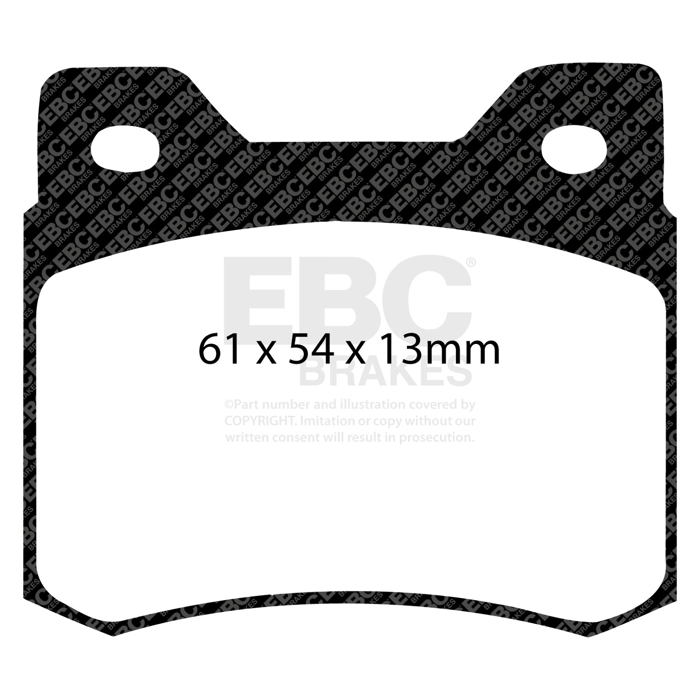 EBC Ultimax OE Replacement Brake Pad Set (DP464)