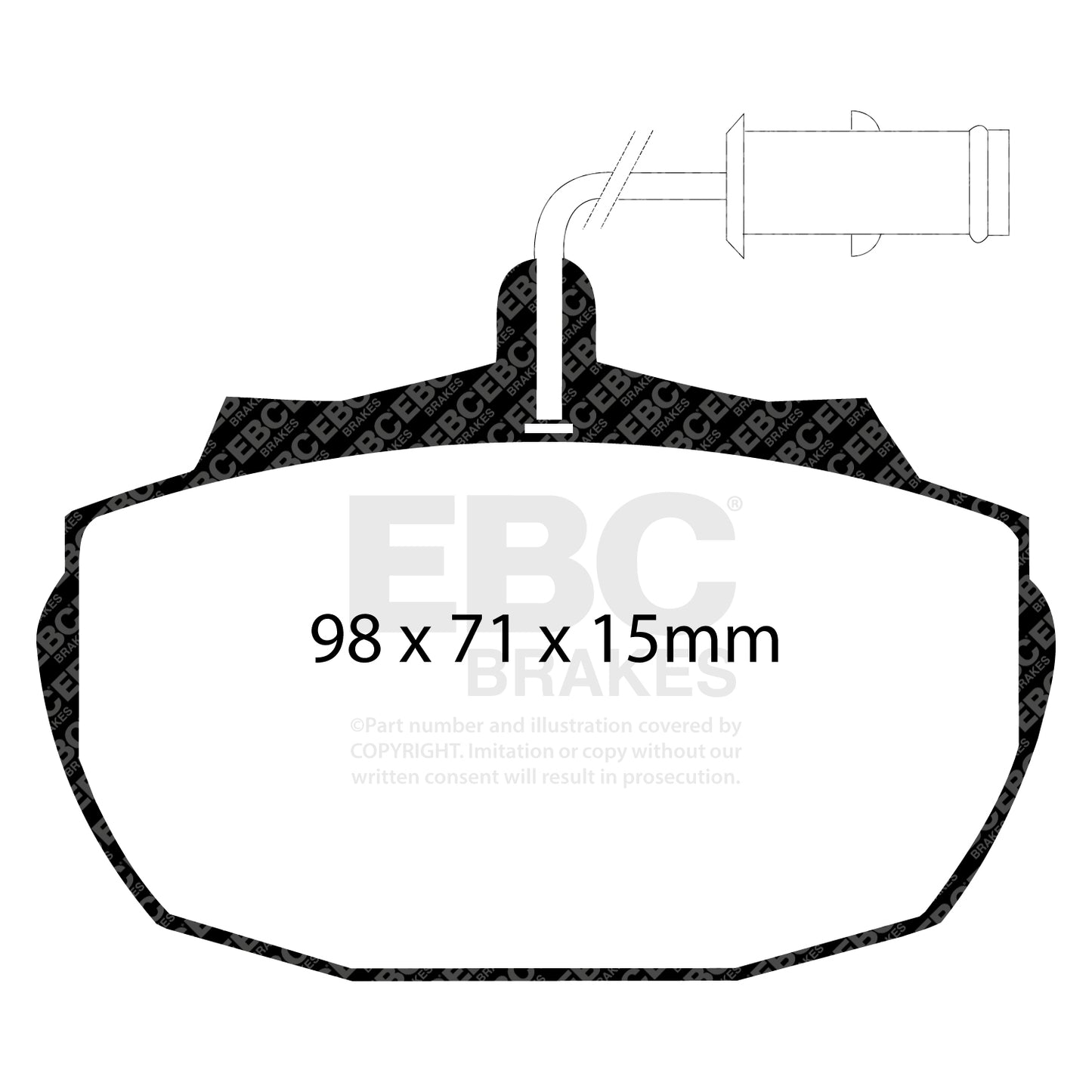 EBC Ultimax OE Replacement Brake Pad Set (DP471)