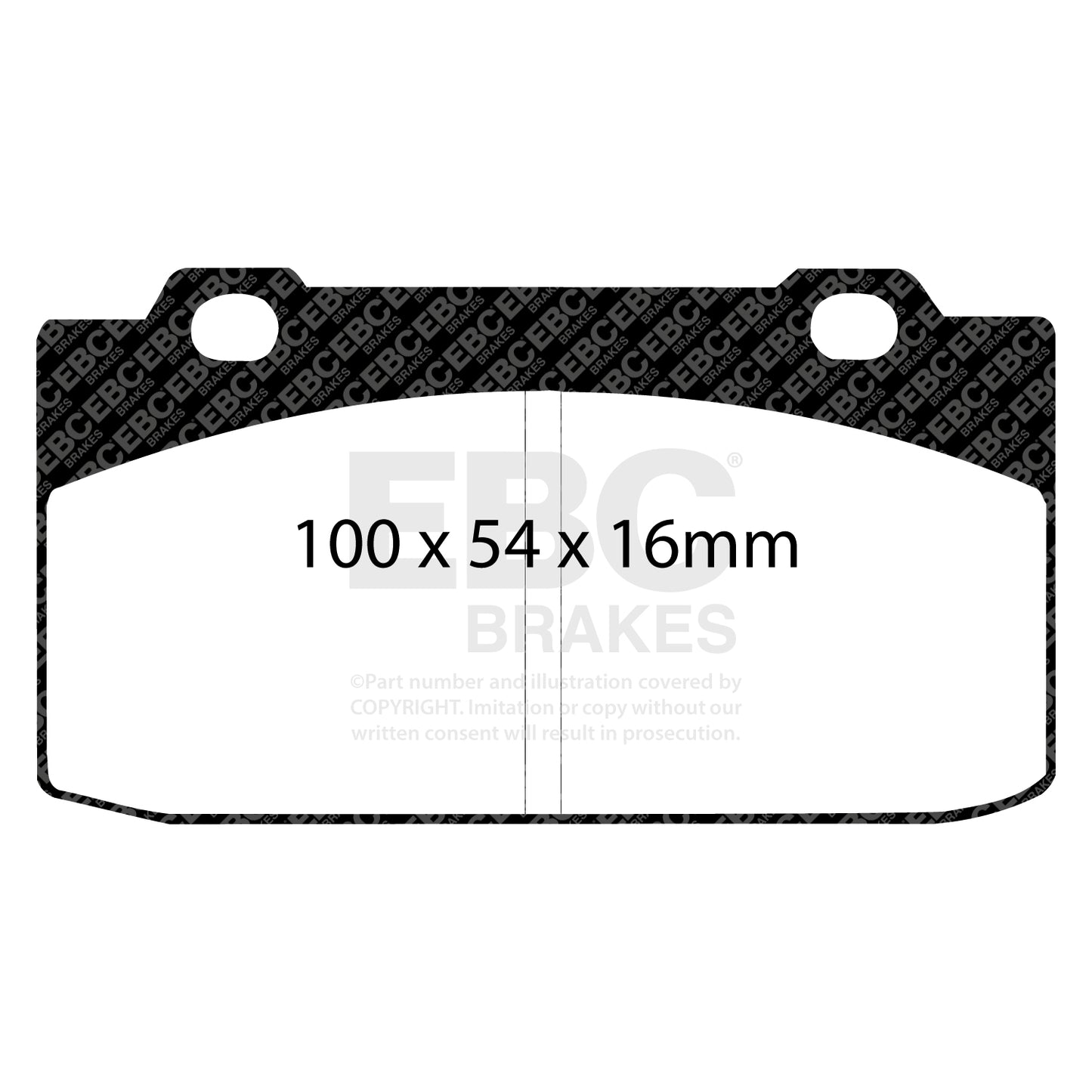 EBC Ultimax OE Replacement Brake Pad Set (DP506)