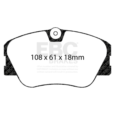 EBC Ultimax OE Replacement Brake Pad Set (DP577)