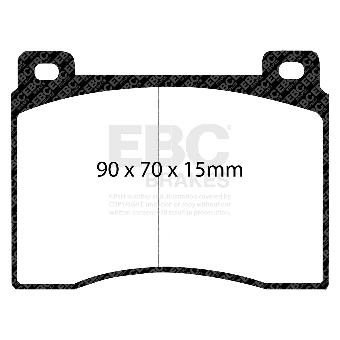 EBC Ultimax OE Replacement Brake Pad Set (DP634)