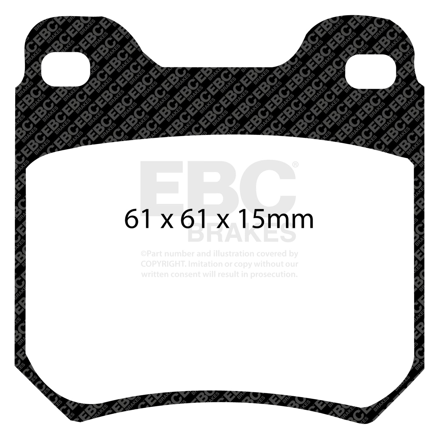 EBC Ultimax OE Replacement Brake Pad Set (DP675)