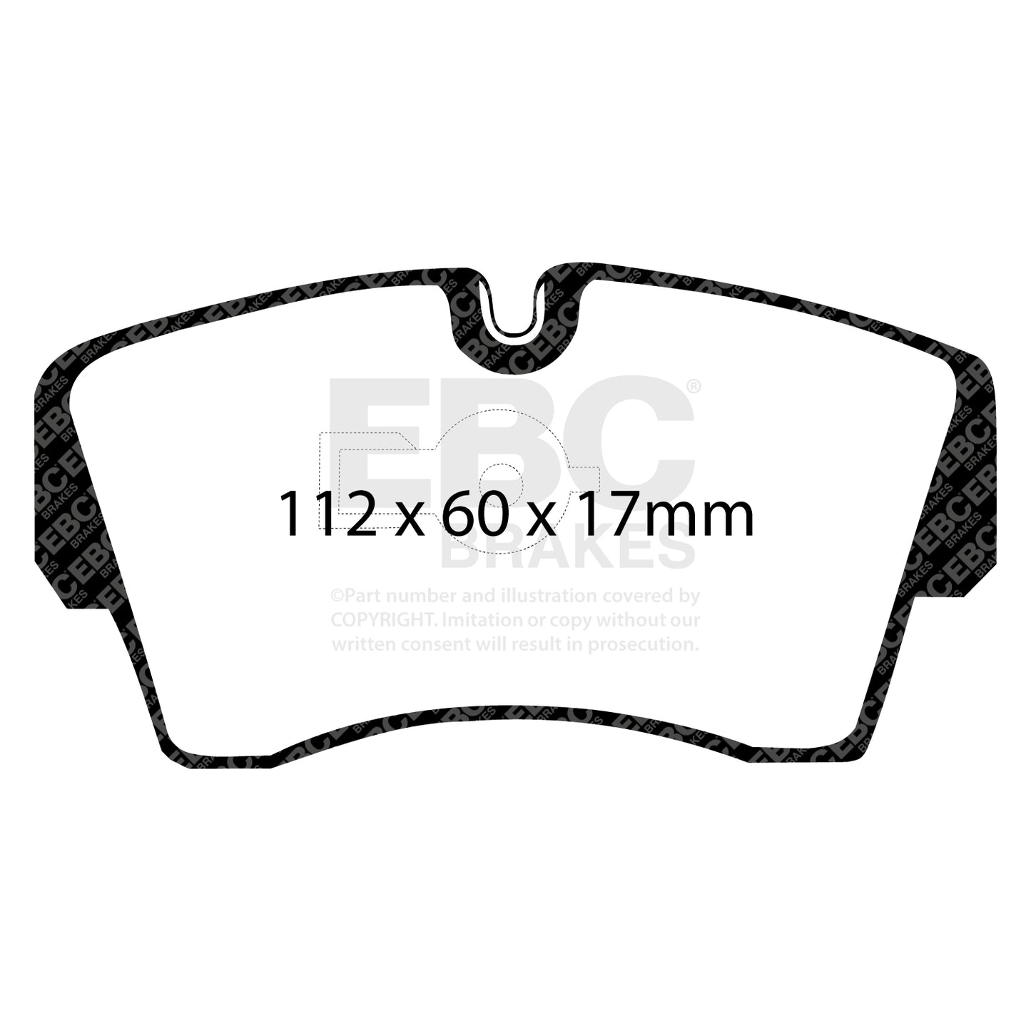 EBC Ultimax OE Replacement Brake Pad Set (DP754)