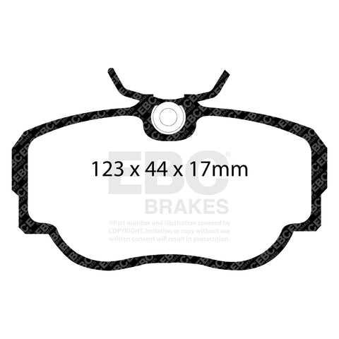 EBC Ultimax OE Replacement Brake Pad Set (DP779)