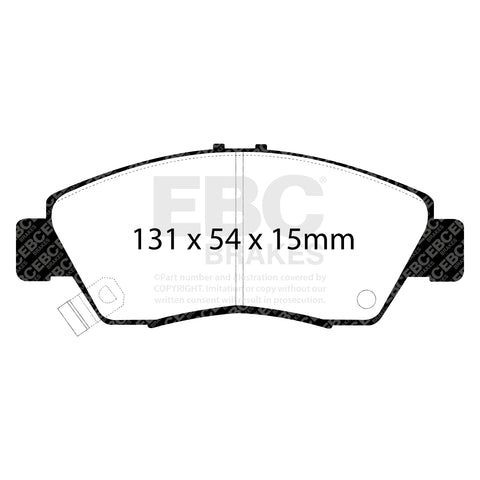 EBC Ultimax OE Replacement Brake Pad Set (DP890)