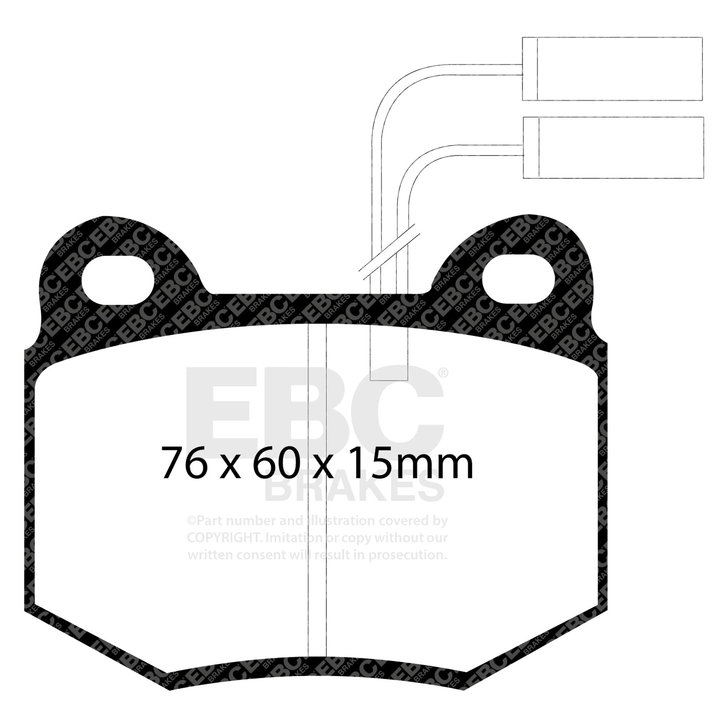 EBC Ultimax OE Replacement Brake Pad Set (DP912)