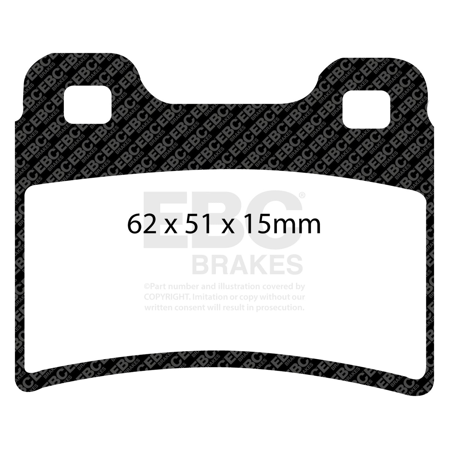 EBC Greenstuff 2000 Series Sport Brake Pad Set (DP2953)