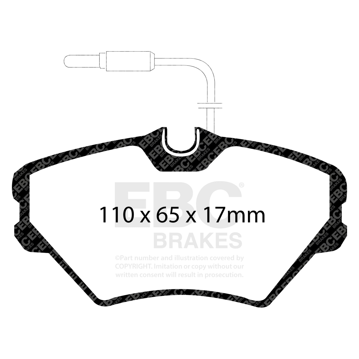 EBC Ultimax OE Replacement Brake Pad Set (DP980)