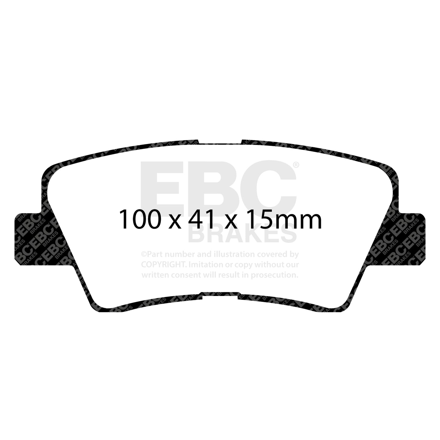 EBC Greenstuff 2000 Series Sport Brake Pad Set (DP22031)