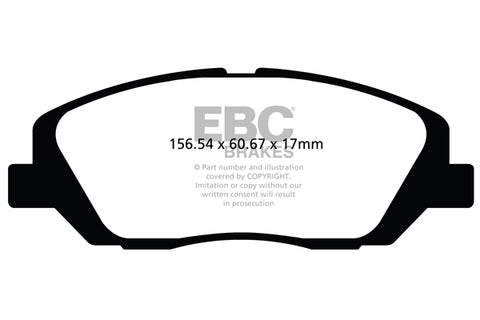 EBC Ultimax OE Replacement Brake Pad Set (DPX2100)