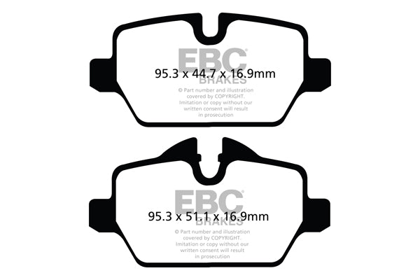 EBC Ultimax OE Replacement Brake Pad Set (DPX2102)