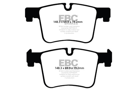 EBC Ultimax OE Replacement Brake Pad Set (DPX2105)