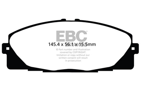 EBC Ultimax OE Replacement Brake Pad Set (DPX2114)