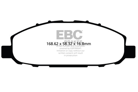 EBC Ultimax OE Replacement Brake Pad Set (DPX2116)