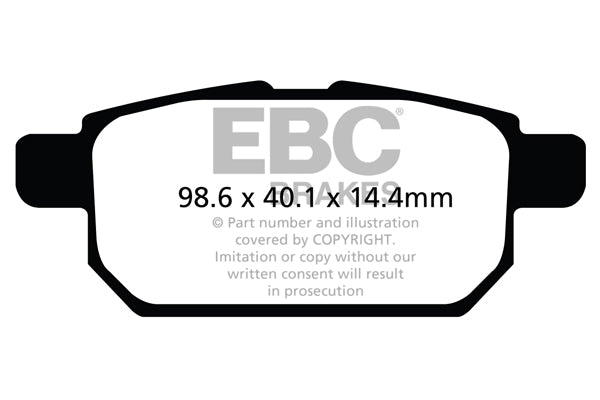 EBC Ultimax OE Replacement Brake Pad Set (DPX2120)