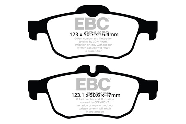 EBC Ultimax OE Replacement Brake Pad Set (DPX2124)