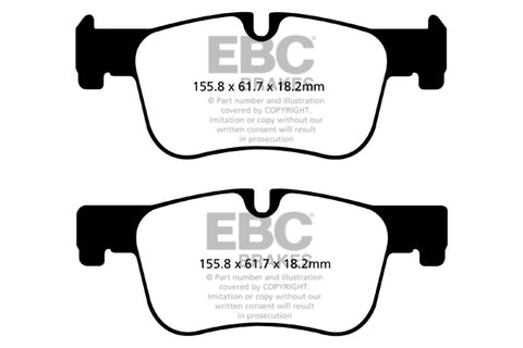 EBC Redstuff 3000 Series Sport Brake Pad Set (DP32143C)