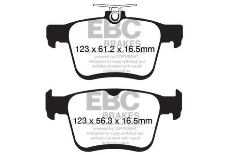 EBC Ultimax OE Replacement Brake Pad Set (DPX2153)