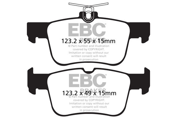 EBC Ultimax OE Replacement Brake Pad Set (DPX2160)