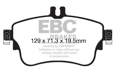 EBC Greenstuff 2000 Series Sport Brake Pad Set (DP22164)