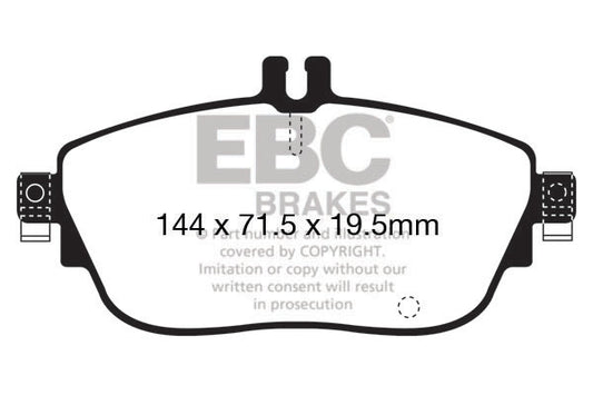 EBC Redstuff 3000 Series Sport Brake Pad Set (DP32165C)