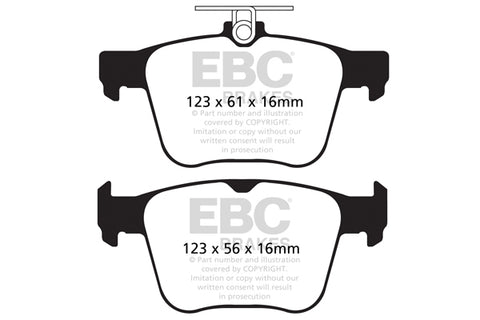 EBC Ultimax OE Replacement Brake Pad Set (DPX2173)