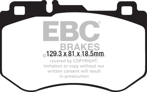 EBC Redstuff 3000 Series Sport Brake Pad Set (DP32209C)