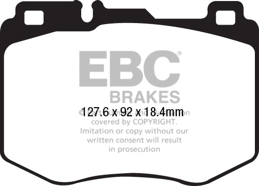 EBC Redstuff 3000 Series Sport Brake Pad Set (DP32210C)