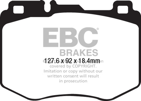 EBC Greenstuff 2000 Series Sport Brake Pad Set (DP22210)