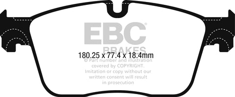 EBC Redstuff 3000 Series Sport Brake Pad Set (DP32253C)