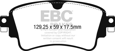 EBC Greenstuff 6000 Series Truck and SUV Brake Pad Set (DP62254)