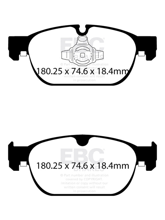 EBC Redstuff 3000 Series Sport Brake Pad Set (DP32260C)