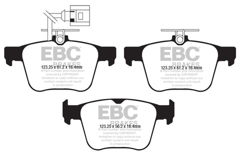 EBC Redstuff 3000 Series Sport Brake Pad Set (DP32295C)