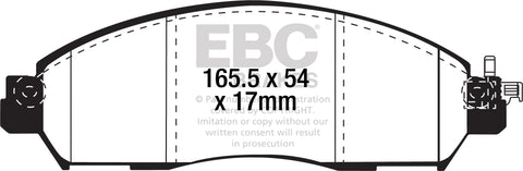 EBC Ultimax OE Replacement Brake Pad Set (DPX2310)