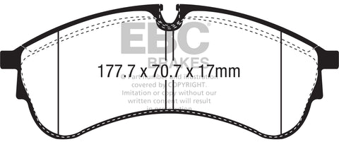 EBC Ultimax OE Replacement Brake Pad Set (DPX2339)