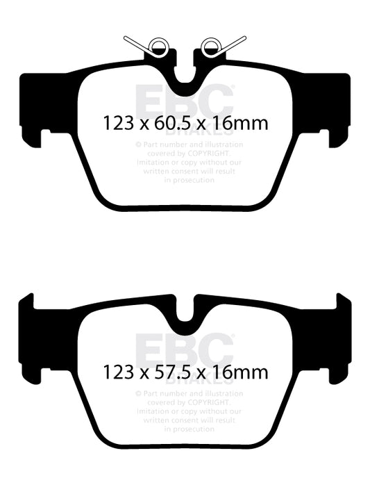 EBC Redstuff 3000 Series Sport Brake Pad Set (DP32394C)