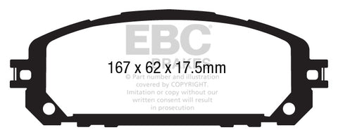 EBC Ultimax OE Replacement Brake Pad Set (DPX3030)