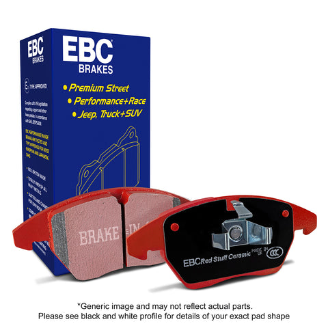 EBC Greenstuff Brake Pad 6000 Series Truck and SUV Set (DP61000)