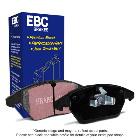 EBC ED Brake Pad Light Truck, Jeep and SUV Set (ED92290)